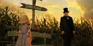 James Franco and Joey King in "Oz the Great and Powerful."  © 2013 - Disney Enterprises, Inc. All Rights Reserved.