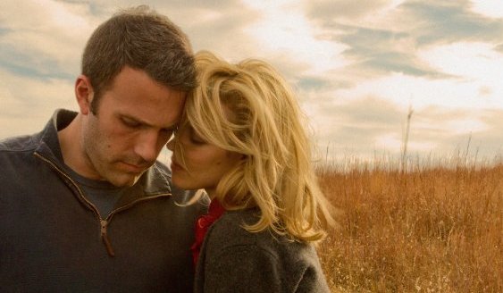 Ben Affleck and Rachel McAdams in "To the Wonder." Photo by Mary Cybulski – © RedBud Pictures.