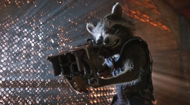 Rocket Raccoon in Guardians of the Galaxy