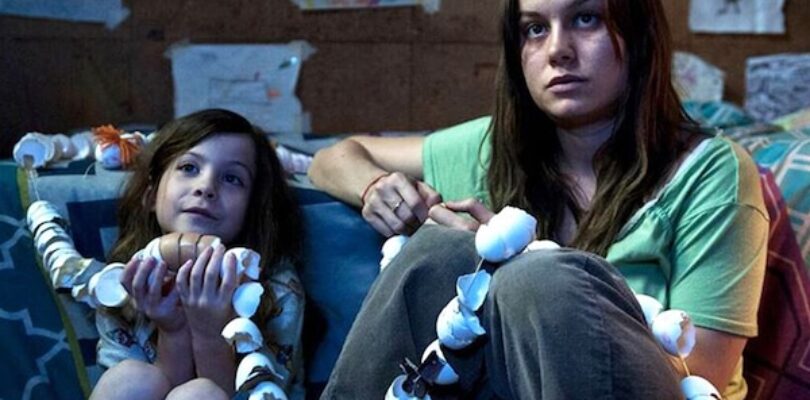 Brie Larson and Jacob Tremblay in Room.
