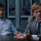 Steve Carell and Hamish Linklater in The Big Short.