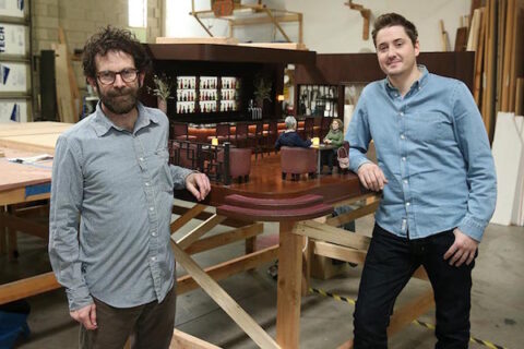 Duke Johnson and Charlie Kaufman, co-directors of Anomalisa