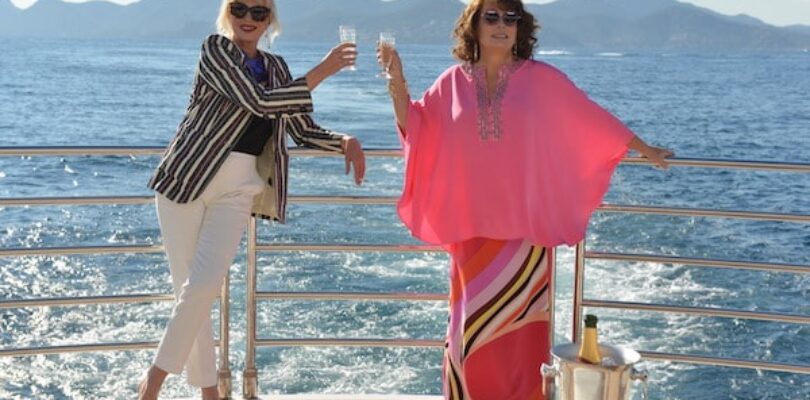 Jennifer Saunders and Joanna Lumley in Absolutely Fabulous: The Movie