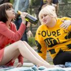 Dakota Johnson and Rebel Wilson in How to Be Single