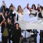Lady Gaga performs at the 88th Oscars