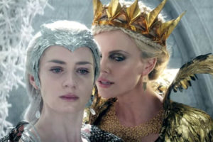 Emily Blunt and Charlize Theron in The Huntsman: Winter’s War