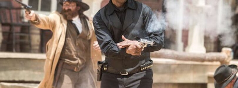 Denzel Washington in The Magnificent Seven