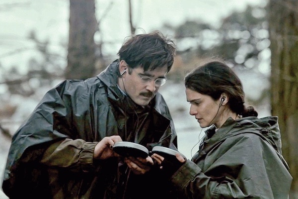 Colin Farrell and Rachel Weisz in The Lobster