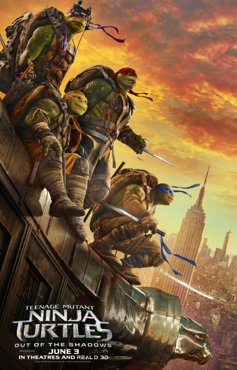 Teenage Mutant Ninja Turtles: Out of the Shadows Poster