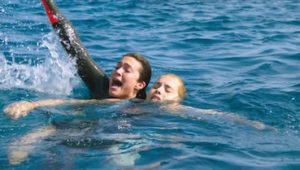 Mandy Moore and Claire Holt in "47 Meters Down."