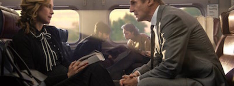liam neeson and vera farmiga in commuter