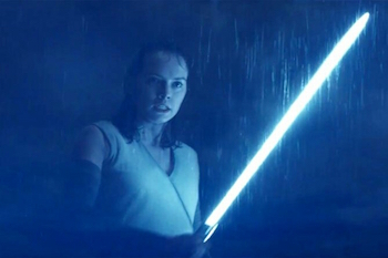 Daisy Ridley in Star Wars: The Last Jedi