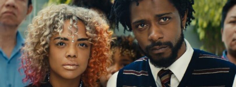 Tessa Thompson and Lakeith Stanfield Sorry to Bother You