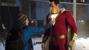 Zachary Levi and Jack Dylan Grazer in Shazam