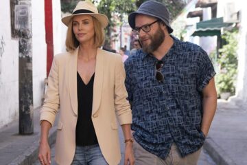 Charlize Theron and Seth Rogen in Long Shot