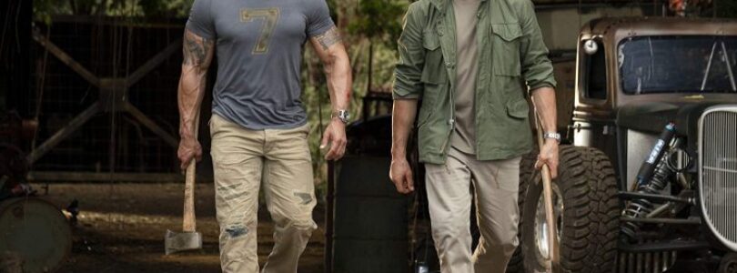Dwayne Johnson and Jason Statham in Fast & Furious Presents: Hobbs & Shaw