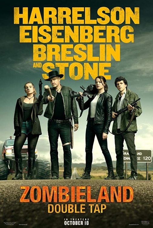 zombieland double tap poster