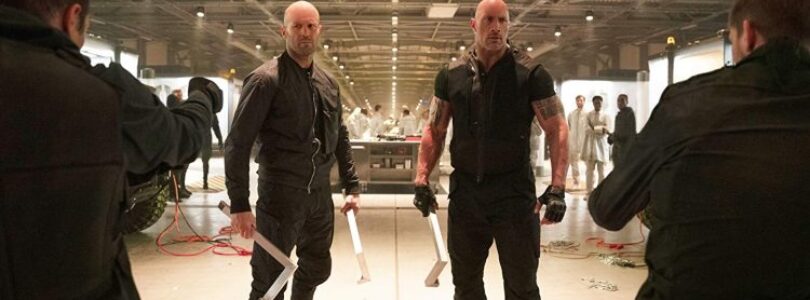 Jason Statham and Dwayne Johnson in Fast & Furious Presents: Hobbs & Shaw