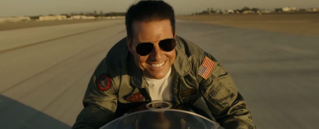 Tom Cruise in Top Gun: Maverick