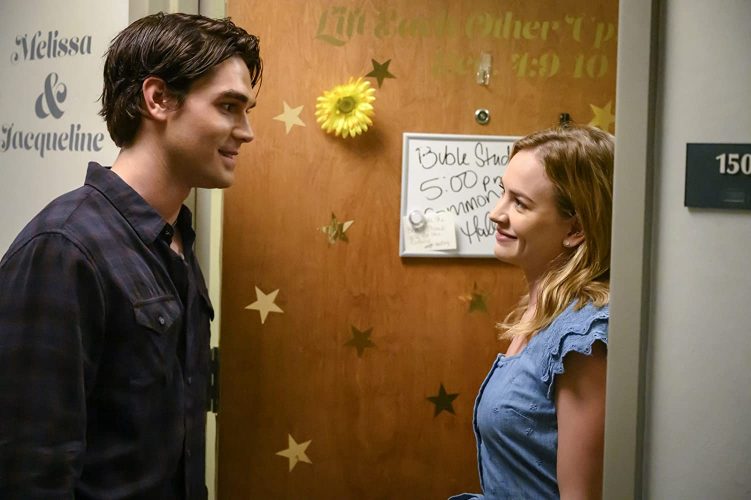 Britt Robertson and K.J. Apa in I Still Believe
