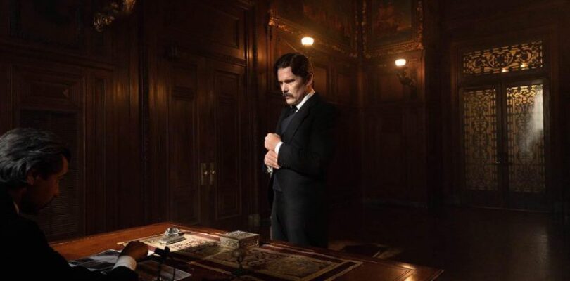 Ethan Hawke in Tesla