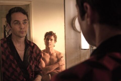Matt Bomer and Jim Parsons in The Boys in the Band