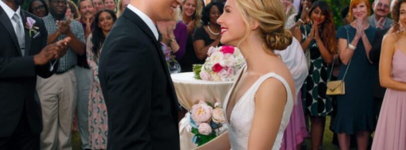 Harry Shum Jr. and Jessica Rothe in All My Life