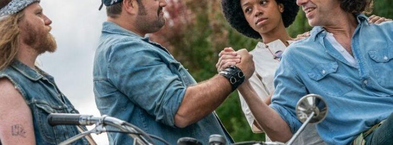 Sacha Baron Cohen in The Trial of the Chicago 7