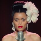 Andra Day in The United States vs. Billie Holiday. Photo courtesy of Lee Daniels Entertainment.