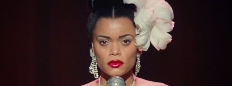Andra Day in The United States vs. Billie Holiday. Photo courtesy of Lee Daniels Entertainment.