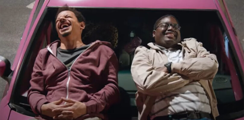 Lil Rel Howery and Eric André in Bad Trip