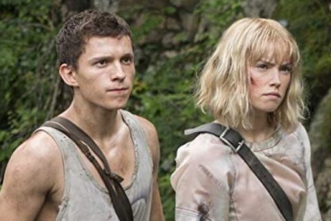 Tom Holland and Daisy Ridley in Chaos Walking