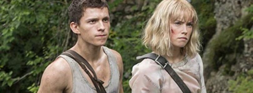 Tom Holland and Daisy Ridley in Chaos Walking