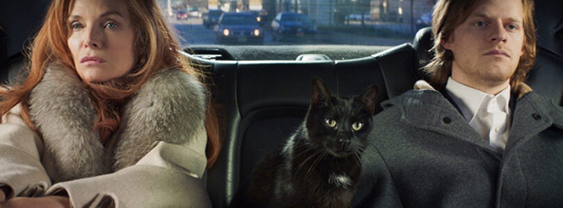 Michelle Pfeiffer and Lucas Hedges in French Exit