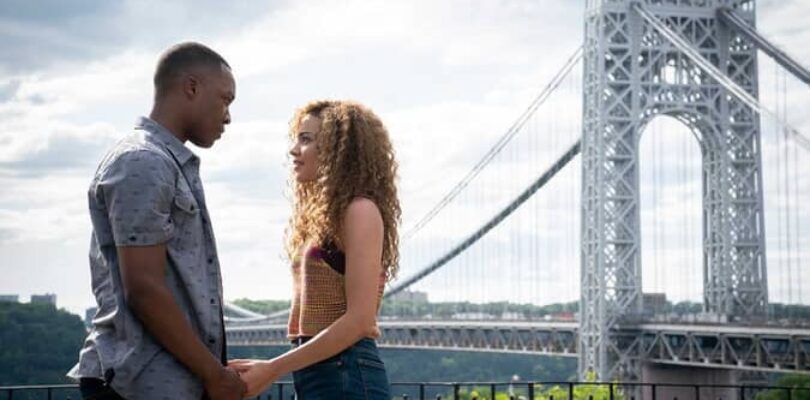 Corey Hawkins and Leslie Grace in In the Heights