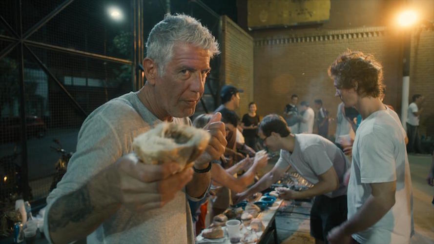 Anthony Bourdain in Roadrunner: A Film About Anthony Bourdain