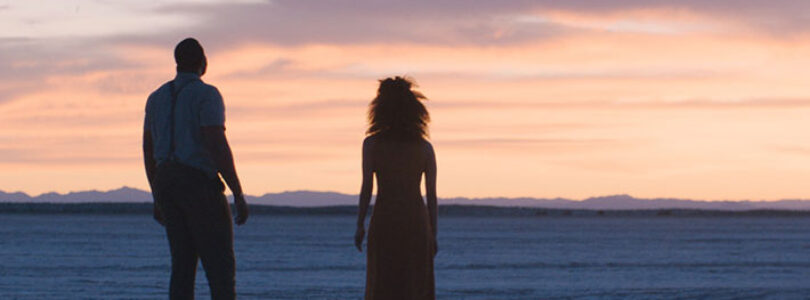 Zazie Beetz and Winston Duke in Nine Days