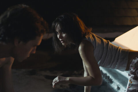 George MacKay and Lily Rose Depp in Wolf
