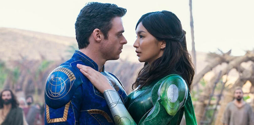 Richard Madden and Gemma Chan in Eternals