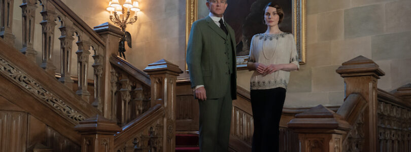 Hugh Bonneville and Michelle Dockery in Downton Abbey: A New Era