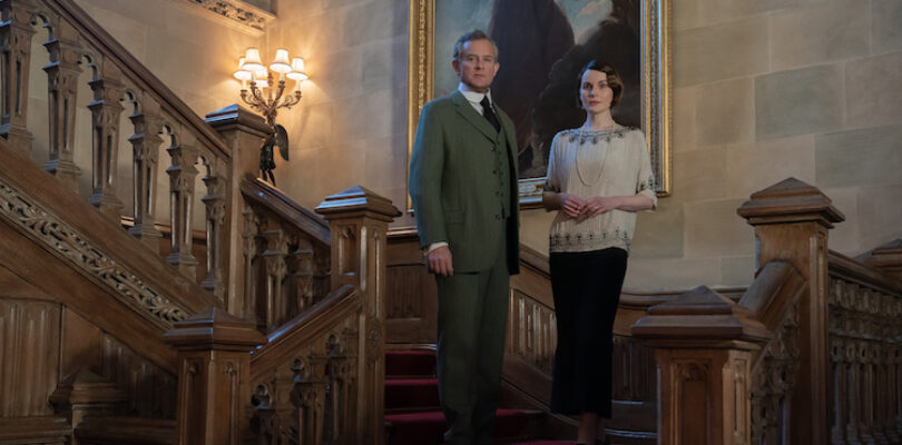 Hugh Bonneville and Michelle Dockery in Downton Abbey: A New Era
