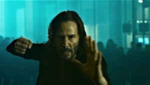 Keanu Reeves in The Matrix Resurrections