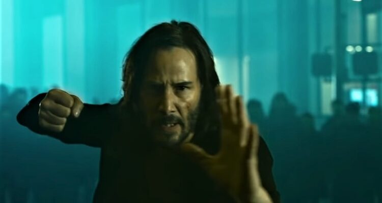 Keanu Reeves in The Matrix Resurrections