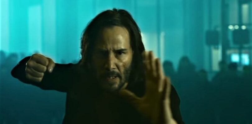 Keanu Reeves in The Matrix Resurrections