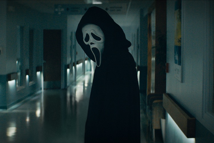 Ghostface in Scream.