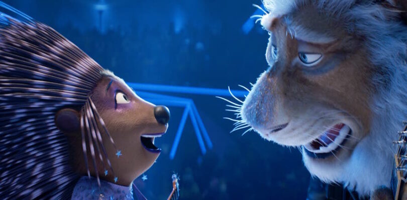 Scarlett Johansson and Bono in Sing 2