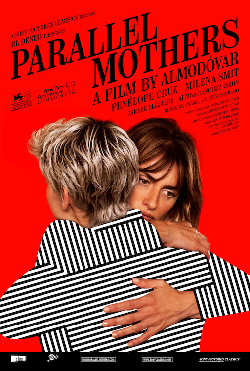 "Parallel Mothers" ("Madres paralelas") poster