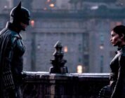 Robert Pattinson and Zoë Kravitz in The Batman