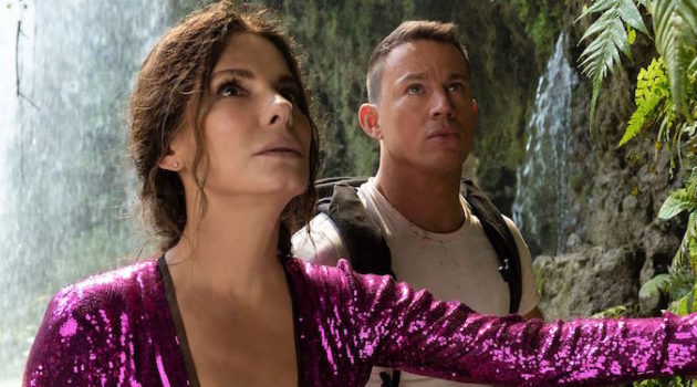 Sandra Bullock and Channing Tatum in The Lost City