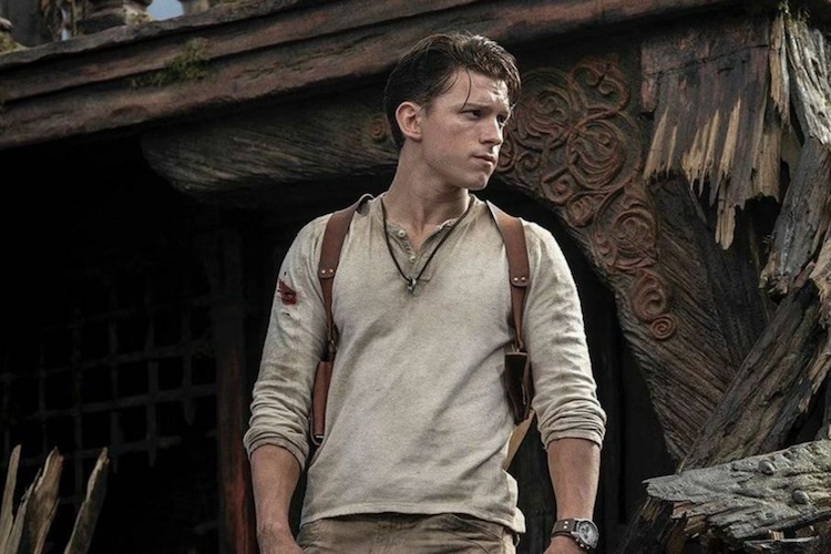 Tom Holland in Uncharted